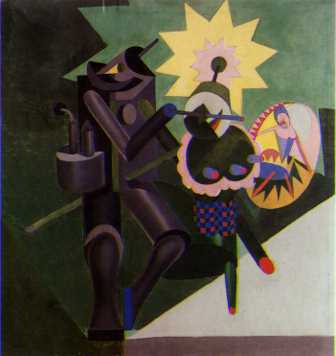 [Idol Dancer, by Fortunato Depero]