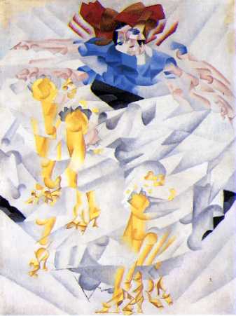 [Dynamism of a Dancer, by Gino Severini]
