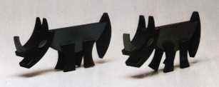 [rhino toys by Fortunato Depero]